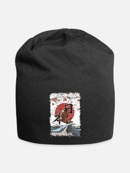 Japan - Jersey-Beanie - Schwarz