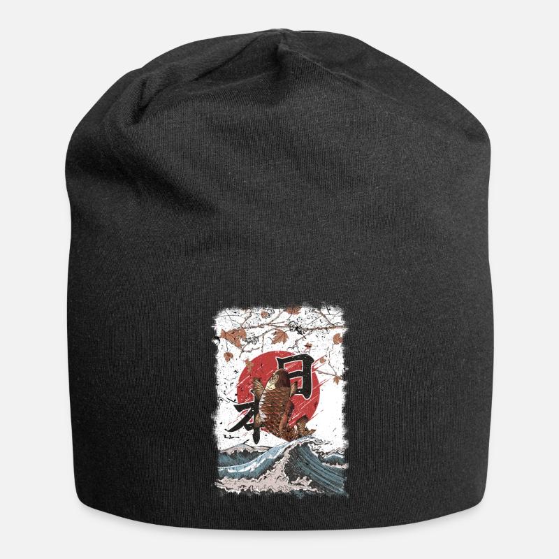 Japan - Jersey-Beanie - Schwarz