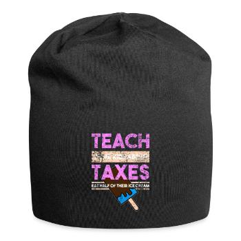 Kapitalismus Kinder - Jersey-Beanie - Schwarz - Vorne
