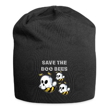 Save The Boo Bees - Jersey Beanie - black - Front
