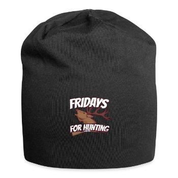 Fridays for Hunting Parody Freedom for hunters - Jersey Beanie - black - Front