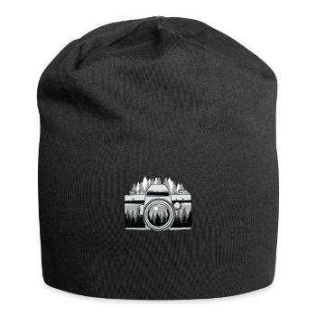 Photographer Camera Landscape Photographer Gift - Jersey Beanie - black - Front