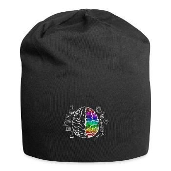 Science Cerveau - Bonnet en jersey - noir - Devant