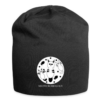 Science Microbiologie - Bonnet en jersey - noir - Devant