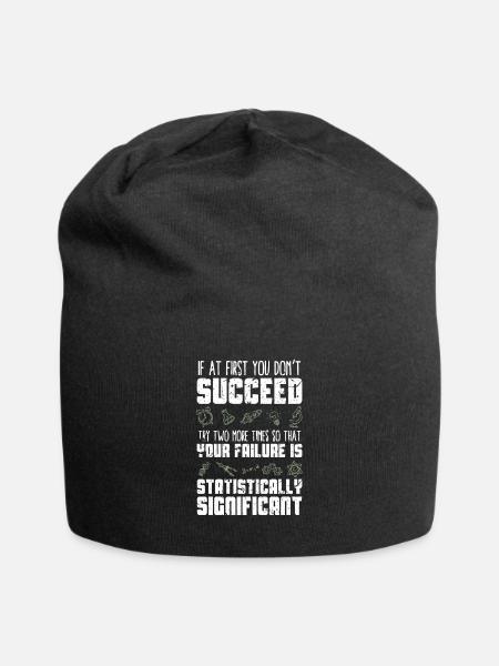 science - Jersey Beanie - black