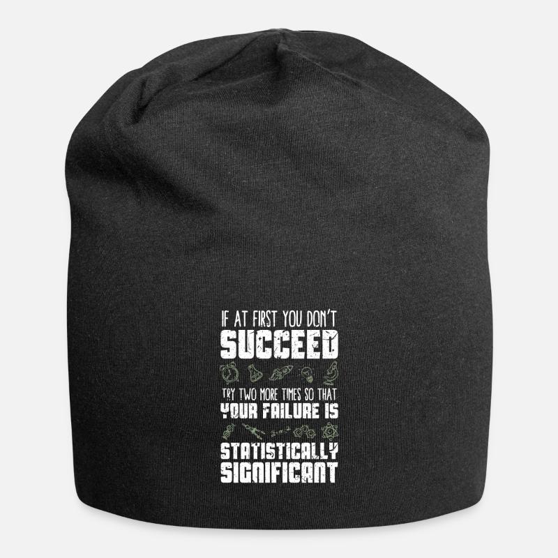 science - Jersey Beanie - black