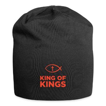 Christentum Geschenk - Jersey-Beanie - Schwarz - Vorne