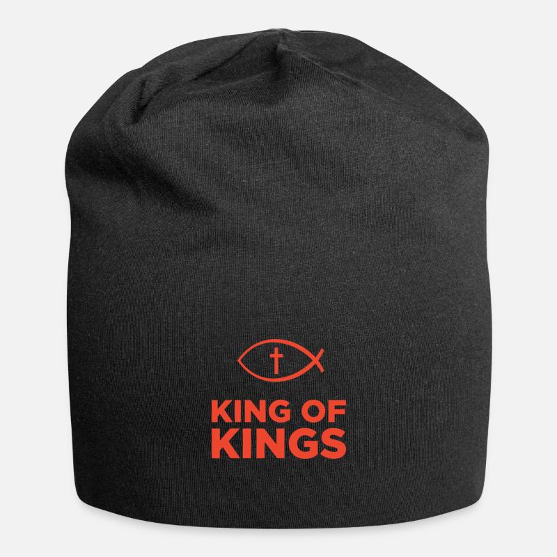 Le christianisme cadeau - Bonnet en jersey - noir
