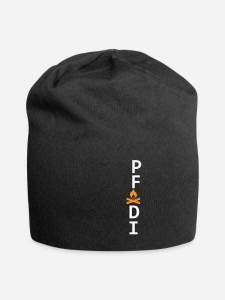 Pfadfi Feuer Pfadfinder - Jersey-Beanie - Schwarz