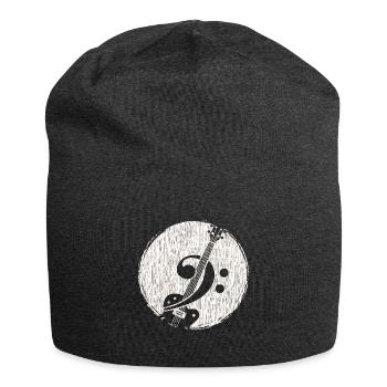 Guitare basse - Bonnet en jersey - charbon - Devant