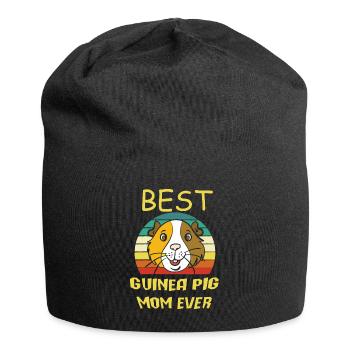 Cochon d'Inde Maman - Bonnet en jersey - noir - Devant