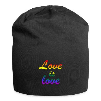 Gay Pride Gift - Jersey Beanie - black - Front