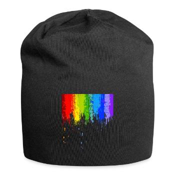 Gay Pride Gift - Jersey Beanie - black - Front