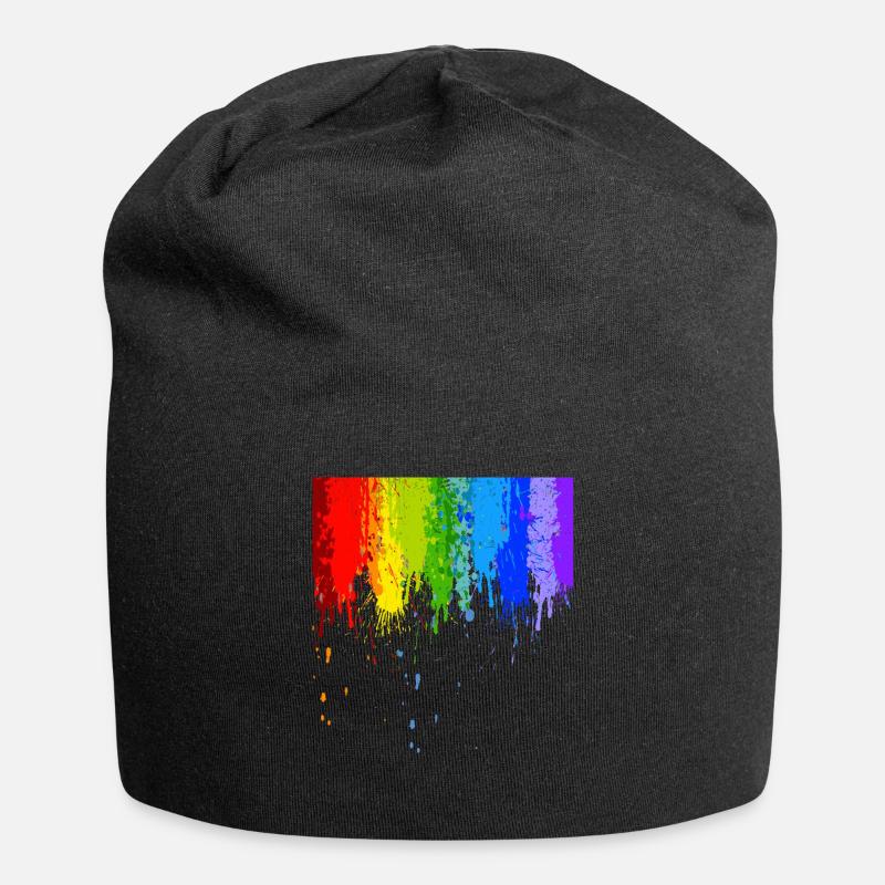Gay Pride Geschenk - Jersey-Beanie - Schwarz