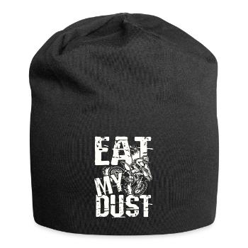 Mange ma poussière - Bonnet en jersey - noir - Devant