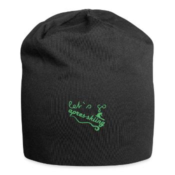 Apres ski - Jersey Beanie - black - Front