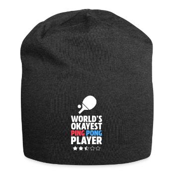 Ping Pong Ping Pong Cadeau - Bonnet en jersey - charbon - Devant