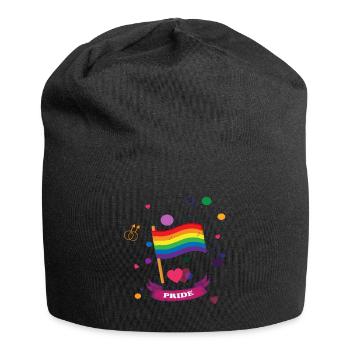 Gay Pride Gift - Jersey Beanie - black - Front