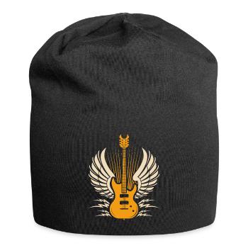 Guitar flies - Jersey Beanie - black - Front