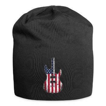 Gitarre USA - Jersey-Beanie - Schwarz - Vorne