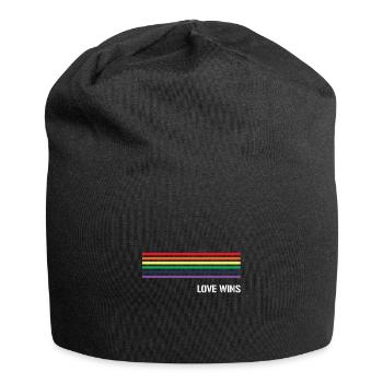 Gay Pride Gift - Jersey Beanie - black - Front