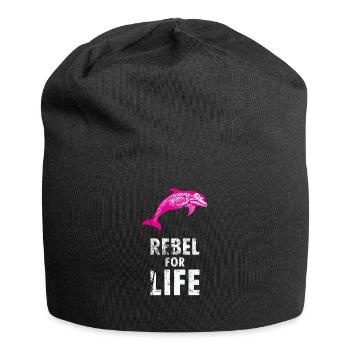extinction rebellion just rebel - Jersey-Beanie - Schwarz - Vorne