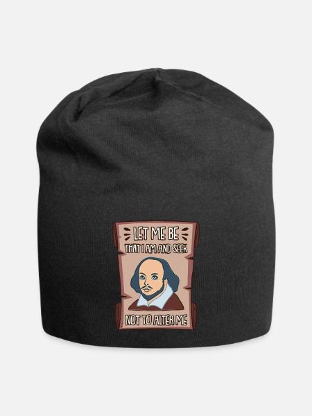 William Shakespeare - Jersey Beanie - black