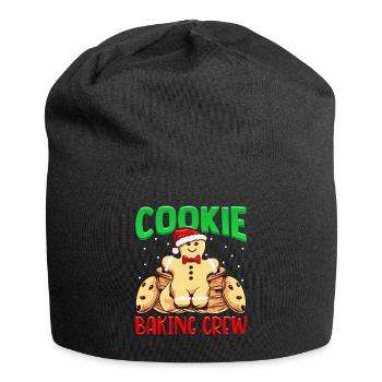 Cookie Baking Team Homme pain d’épice Biscuits - Bonnet en jersey - noir - Devant