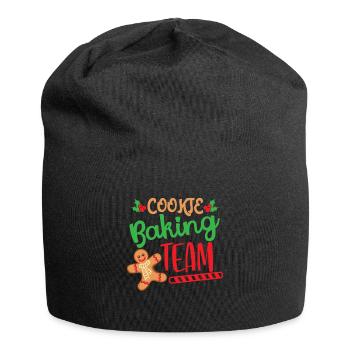 Cookie Baking Team - Christmas Xmas Crew - Jersey Beanie - black - Front
