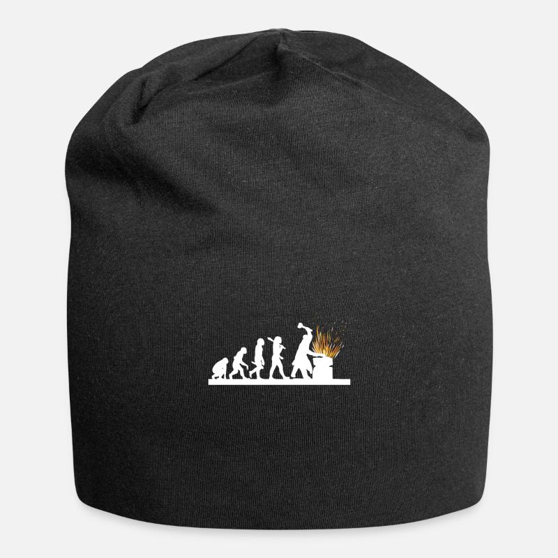 Evolution du forgeron - Bonnet en jersey - noir