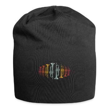 Trompete Trompeter - Jersey-Beanie - Schwarz - Vorne