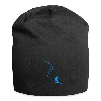 Skieur - Bonnet en jersey - noir - Devant