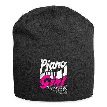 Femmes de piano - Bonnet en jersey - charbon - Devant