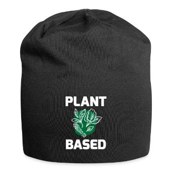 Plant Based Veggi Shirt - Jersey-Beanie - Schwarz - Vorne