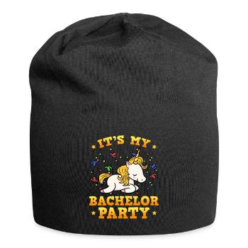 C'est mon enterrement de vie de garçon - Bonnet en jersey - noir - Devant