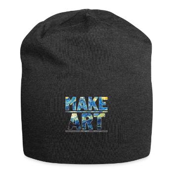 Artist artist art teacher - Jersey Beanie - charcoal grey - Front