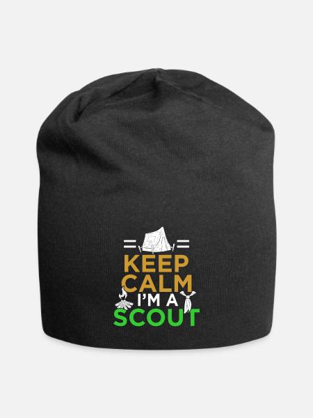 scout - Bonnet en jersey - noir