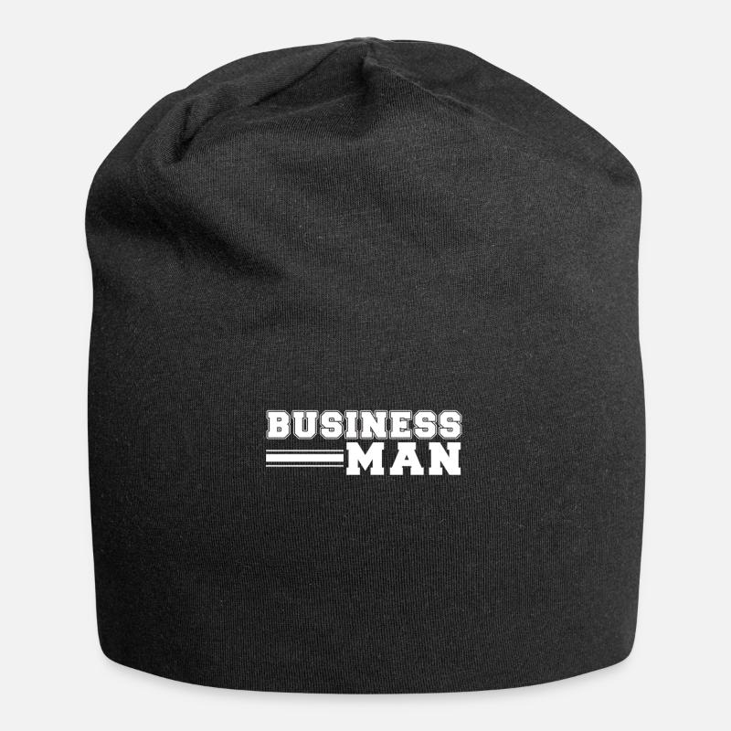 Business Man No. 9 - Jersey Beanie - black