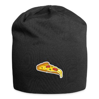pizza - Bonnet en jersey - noir - Devant