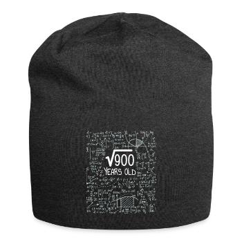 Racine carrée de 900 - 30e anniversaire du Geek Design - Bonnet en jersey - charbon - Devant