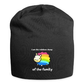 Gay Pride Geschenk - Jersey-Beanie - Schwarz - Vorne