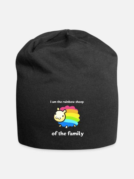 Gay Pride Geschenk - Jersey-Beanie - Schwarz