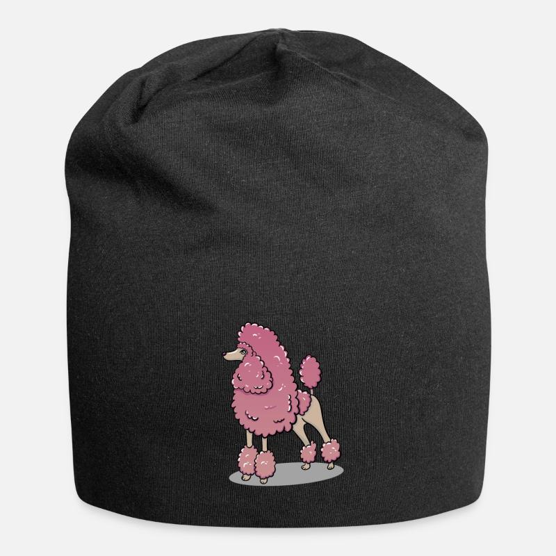 Caniche - Bonnet en jersey - noir
