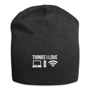 Computer - Jersey-Beanie - Anthrazit - Vorne