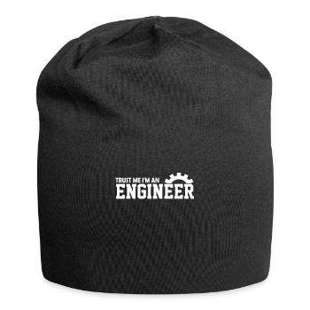 Trust Me I'm An Engineer - Jersey-Beanie - Schwarz - Vorne