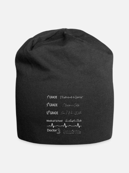 Je suis un docteur docteur en écriture - Bonnet en jersey - noir