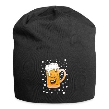 Bière Bière Boire Fête Cadeau Alcool - Bonnet en jersey - noir - Devant