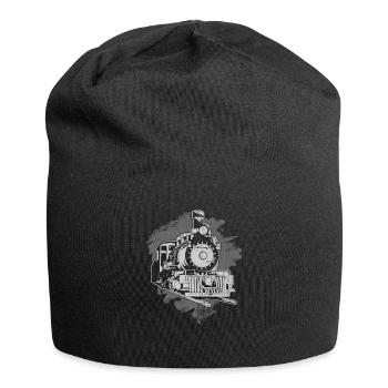 Zug - Jersey-Beanie - Schwarz - Vorne
