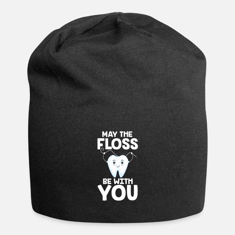 Dentiste Dentiste Dentiste Dentiste Cadeau - Bonnet en jersey - noir