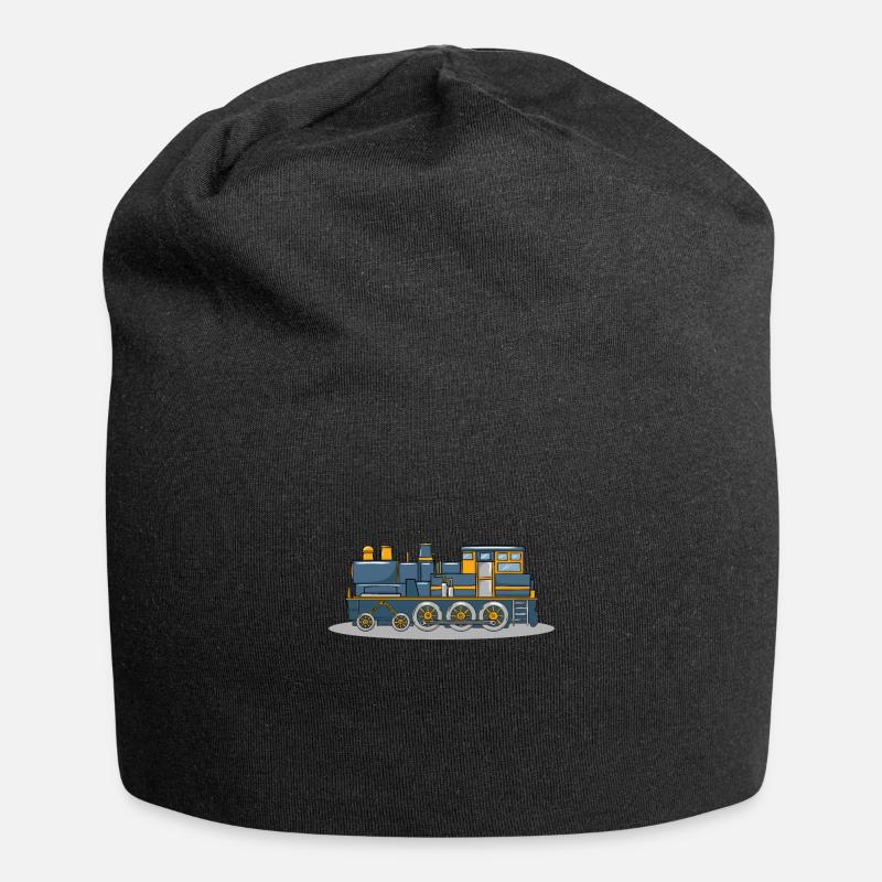 Train Wagon - Bonnet en jersey - noir